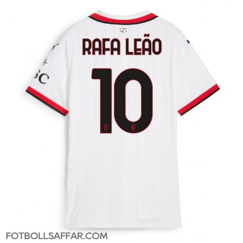 AC Milan Rafael Leao #10 Bortatröja Dam 2024-25 Kortärmad